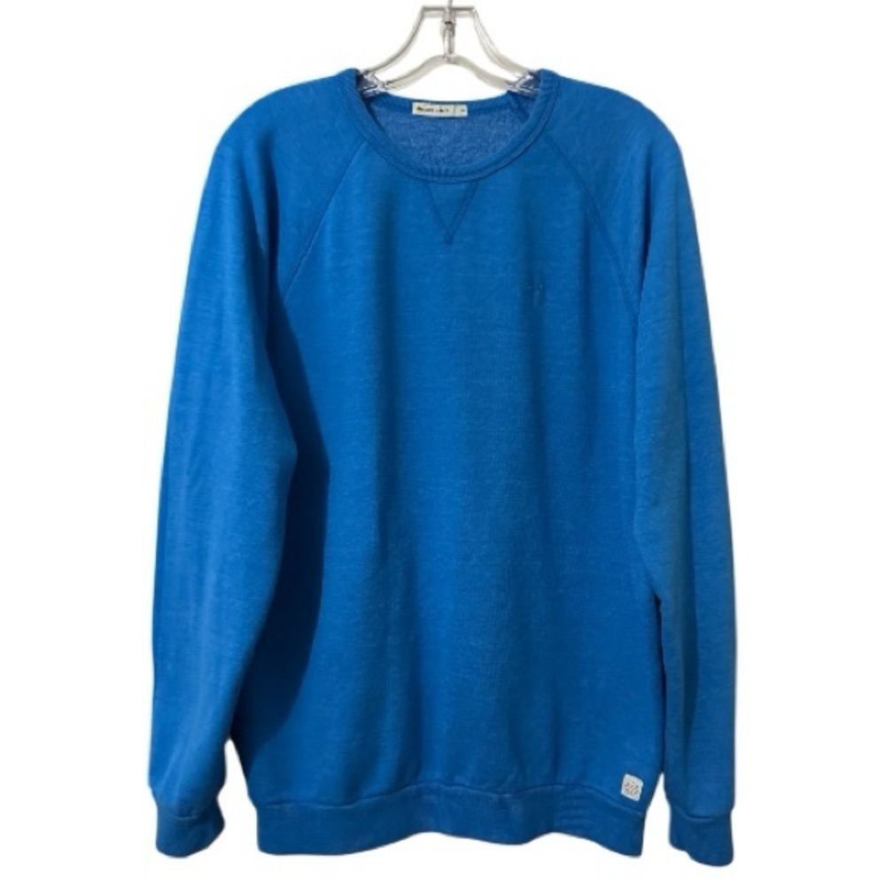 Marine Layer Vibrant Blue Crewneck Sweatshirt